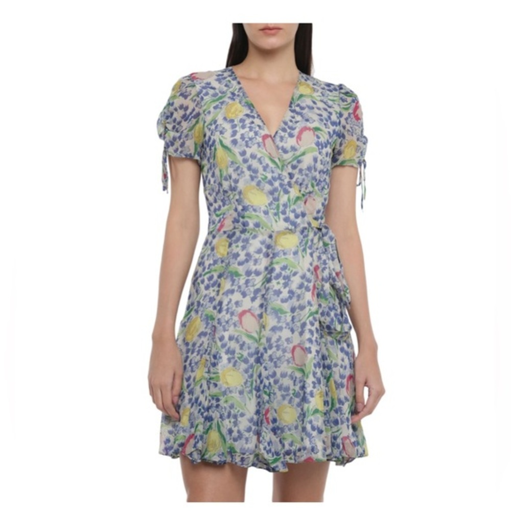Polo Ralph Lauren floral wraparound dress
